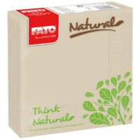 Lucart Eco Natural serviett<br> 2-lags (for dispensere T3)<br> 16,3x23,5cm<br> 6000 stk - Bilde 2
