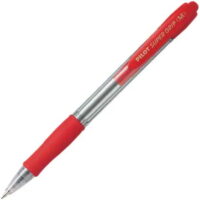 Kulepenn Supergrip rød bpgp-10r-m 12 stk