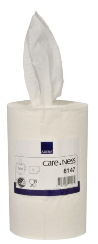 Tørkerull hvit Excellent <br>1-lags Mini <br>120m x 20cm Ø12,5cm<br>100% nyfiber 12 ruller - Bilde 2