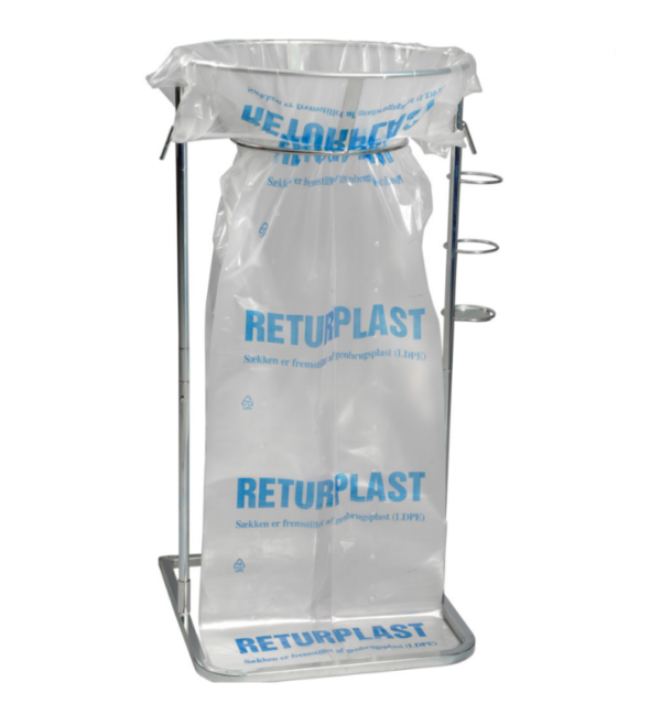 Plastoppsamling <br> 240L