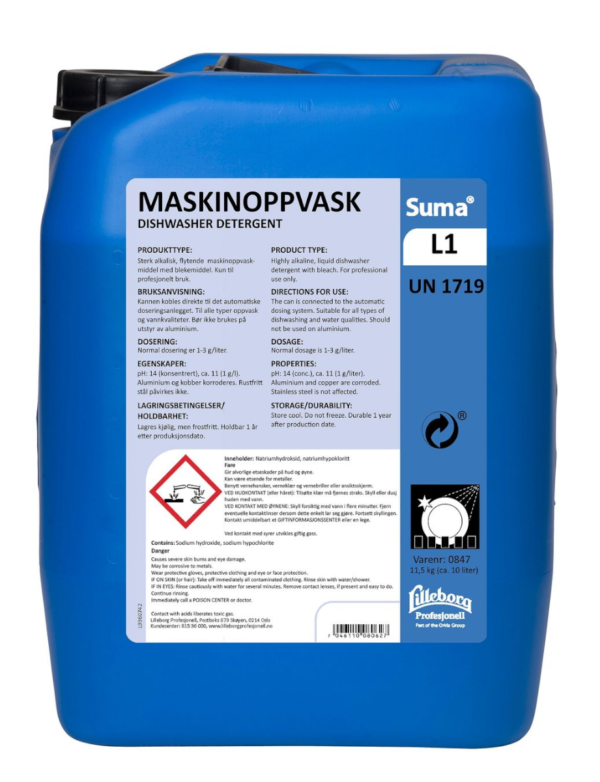 Maskinoppvask Suma L1 <br> 10L